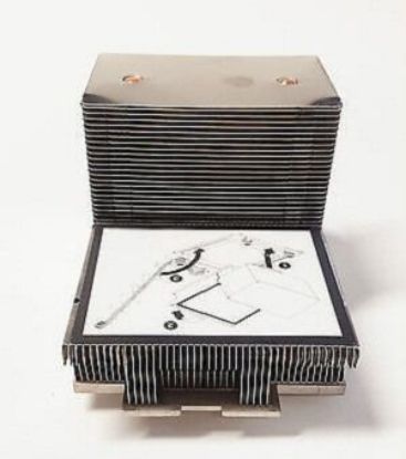 Picture of 00KC718 Lenovo aluminum latch type Heatsink for system X3650 M5. New Bulk Pack.