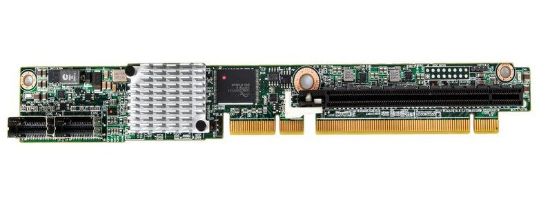Picture of 685185-001 HP X16 PCIE Riser Card For Proliant DL360E Gen8. Refurbished.