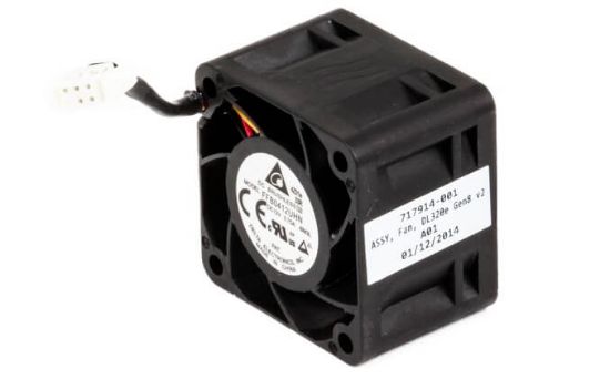 Picture of 717914-001 HP 1U Center Fan For Proliant DL320E G8 V2. Refurbished.