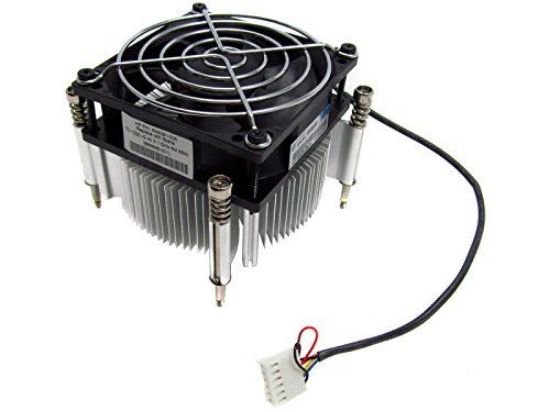 Picture of 732596-001 HP Screw Down Type Heatsink Fan Assembly For Proliant Ml10 G9. Refurbished.