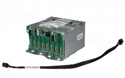 Picture of 747592-001 HPE Backplane Kit/cage For Proliant Dl380 Gen9 8sff. Refurbished.