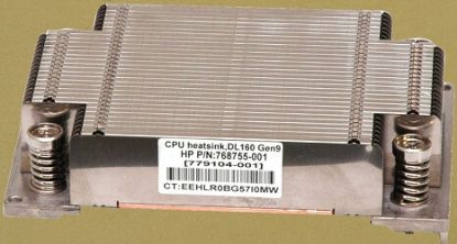 Picture of 768755-001 HPE Heatsink For Proliant Dl160 G9. Refurbished.