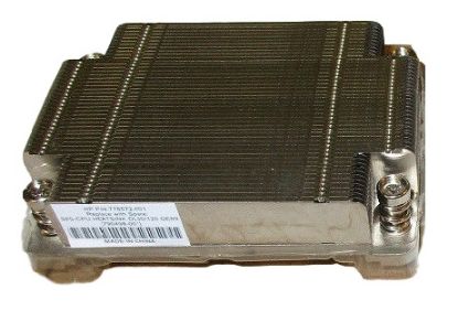 Picture of 778572-001 HPE CPU 2 Heatsink For Proliant Dl60/120 Gen9. New Bulk Pack.