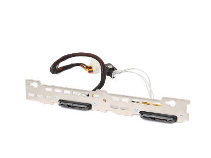 Picture of 823796-001 HP Cabled Hdd Backplate Assembly 3.5 Inch LFF 2 BAY For Proliant DL20 G9. Refurbished.