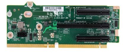 Picture of 869342-001 HPE 2X8 X16 PCIE Riser Card For Proliant DL380 DL560 G10. New Factory Sealed 3 Years HP Warranty.