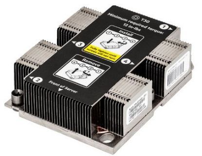 Picture of 873588-001 HPE 1U Screw Down Heatsink For HPE Proliant Dl360 G10. Refurbished.
