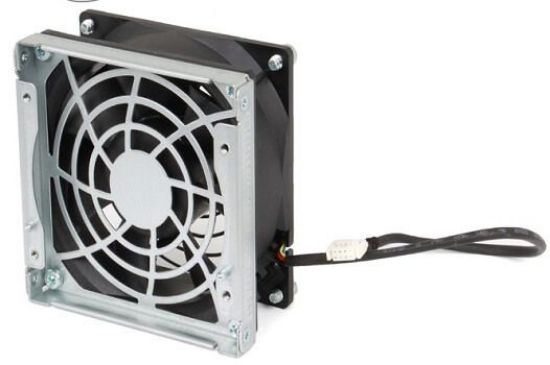 Picture of 876564-002 HP 92 X 92 X 32MM Front Pcie Fan Bracket And Screws Assy For HPE Proliant ML110 G10. Refurbished.