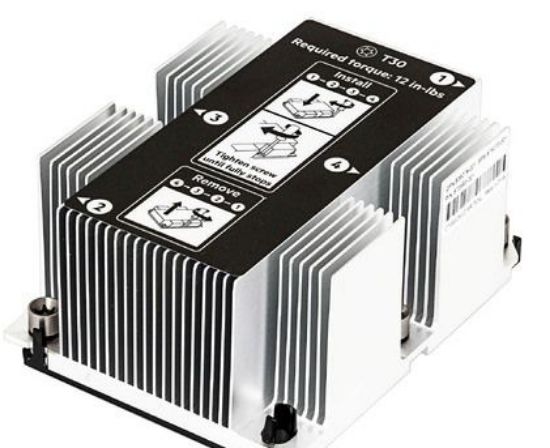 Picture of 879343-001 HPE Standard Heatsink For Proliant Ml350 G10 (screw Down Type). Refurbished.