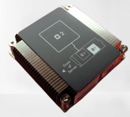 Picture of 879599-001 HPE Screw Down Heatsink For Proliant Dl110 G10. Refurbished.