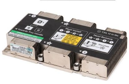 Picture of 879851-001 HPE CPU1 Heatsink For Hpe Proliant Xl170R G10. Refurbished.