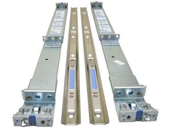 Picture of D527M Dell 1U Sliding Ready Rails Without Cable Management ARM For Poweredge R310 R410 R415. Refurbished.