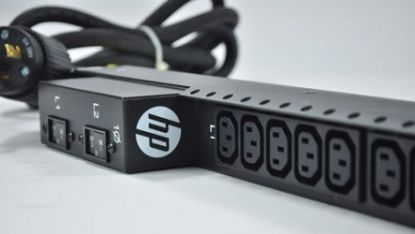 Picture of H5M58A HP 4.9 KVA 208 Volt 20 Outlet NA/JP Basic Power Distribution Unit For Proliant DL380E Gen8 12 LFF. Refurbished.