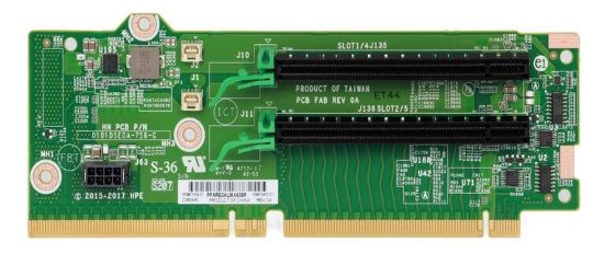 Picture of HPE 875059-001 X16 X16 PCI-E S1 / 2 Riser Card for Proliant DL380 G10 | New Bulk Pack