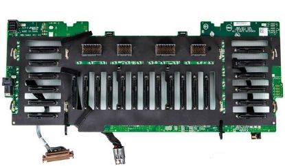Picture of V3665 DELL 2.5 inch 24 bay hard drive backplane sff for Poweredge R930. Refurbished.