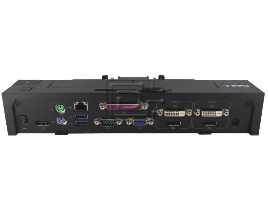 Picture of Y72NH Dell USB 3.0 E-PORT Plus Advanced Port Replicator For Latitude E5430/ E5530/ E6230/ E6330/ E6430/ E6530 Laptops. Brand New OEM With 1 Year Warranty.