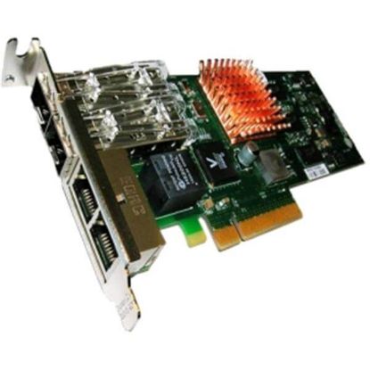 Picture of 00E0841 IBM PCIE2(X8) 2X10GBE SFP+ Copper 2X 1GBE UTP Adapter. Refurbished.