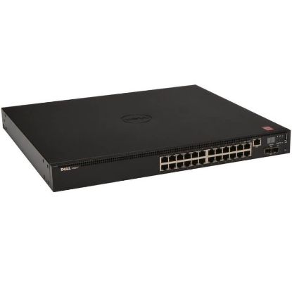 Picture of 03RN0 Dell N2024P Layer 3 Switch 24 Ports POE+ Manageable Switch. Refurbished.