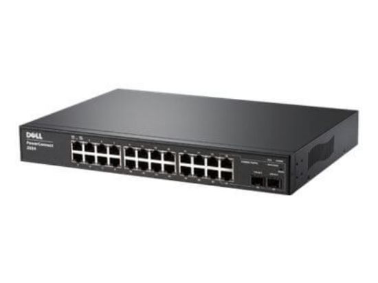 Picture of 0CT4H Dell Powerconnect 2824 Ethernet 24Port Managed Switch. Refurbished.