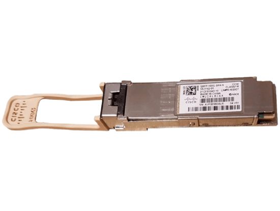 Picture of 10-3142-01 Cisco 100GBASE SR4 QSFP Ethernet Transceiver | Refurbished