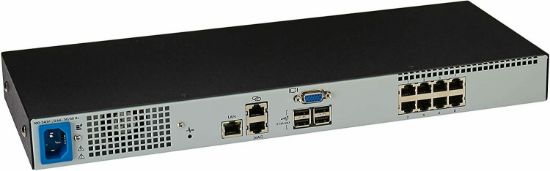 Picture of 147093-001 HP 2 x 8-Ports (48VDC) Server Console KVM Switch | New Bulk Pack