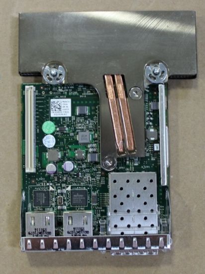Picture of 165T0 Dell Broadcom 57800S 2X10GBE Quad-Port SFP With 2X1GBE Converged NDC. Refurbished.