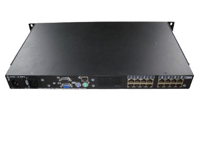 Picture of 17354GX IBM 16 Port Global Console Manager 1U Rack Mountable KVM Switch. New Bulk Pack.