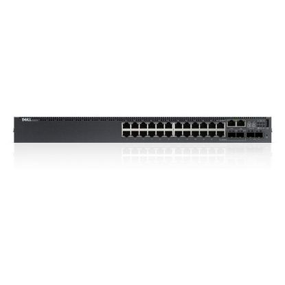 Picture of 1CWJ6 Dell Networking S3124p - Switch - 24 Ports - Managed - Rack-mountable. Refurbished.