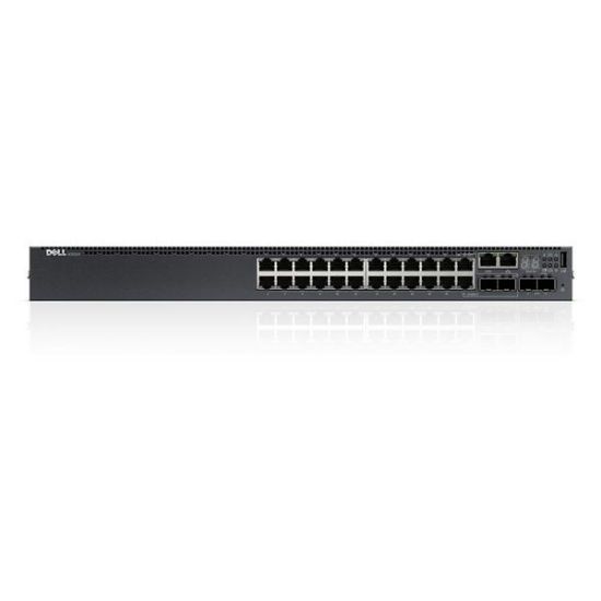 Picture of 1CWJ6 Dell Networking S3124p - Switch - 24 Ports - Managed - Rack-mountable. Refurbished.