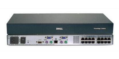 Picture of 20CFR Dell KVM 2162 DS Console Switch. New Bulk Pack.