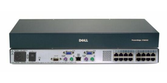 Picture of 20CFR Dell KVM 2162 DS Console Switch. New Bulk Pack.