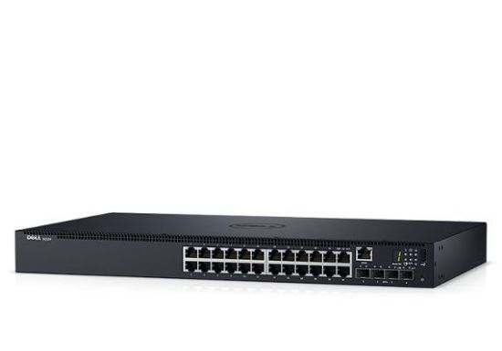 Picture of 210-ABPP Dell Managed L3 Switch 24 Ethernet Ports & 2 10-Gigabit SFP+ Ports. Refurbished.