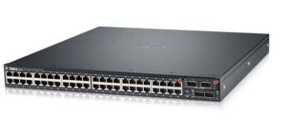 Picture of 210-ABVV Dell Networking N4064 48X10GBase-T and 2X40GBE Switch. Refurbished.