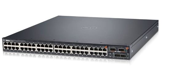 Picture of 210-ABVV Dell Networking N4064 48X10GBase-T and 2X40GBE Switch. Refurbished.