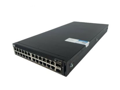 Picture of 210-ADPM Dell Networking 24 Ports SFP 10/100/1000Base-T Layer 2 Rack Mountable Switch. Refurbished.