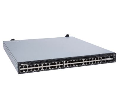 Picture of 210-AHMR Dell Networking S4048t-On 48x 10GBase-T And 6x 40GBe Qsfp+ Ports Psu To I/O Air 2x AC Psu Os9. Refurbished.