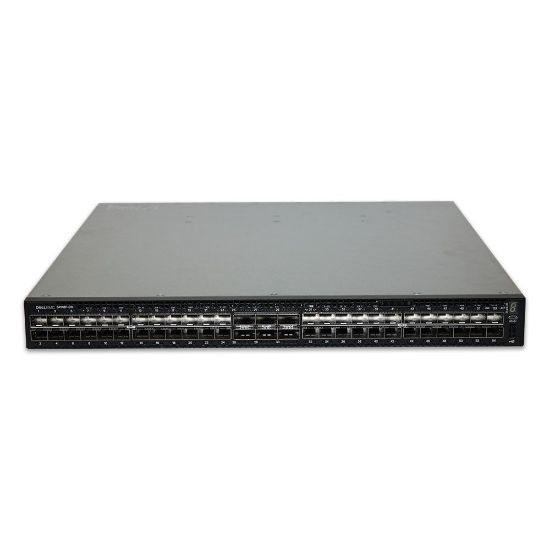 Picture of 210-ALSV Dell S4148t-on Switch 48 X 10GBSE-T 4 X QSFP28 2 X QSFP+ Io To PSU 2 PSU. Refurbished.