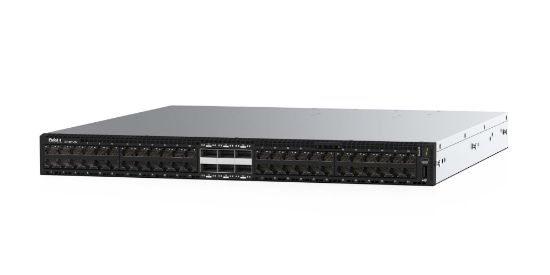 Picture of 210-APEX Dell S5248f-on Emc Switch L3 Managed 48 X 25 Gigabit Sfp28 + 4 X100 Gigabit QSFP28 Rack-Mountable. Refurbished.