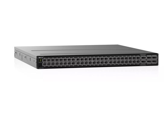 Picture of 210-APHR Dell S5248f-on Emc Switch L3 Managed 48 X 25 Gigabit Sfp28 + 4 X 100 Gigabit Qsfp28 + 2 X 200 Gigabit Qsfp28-dd. Refurbished.