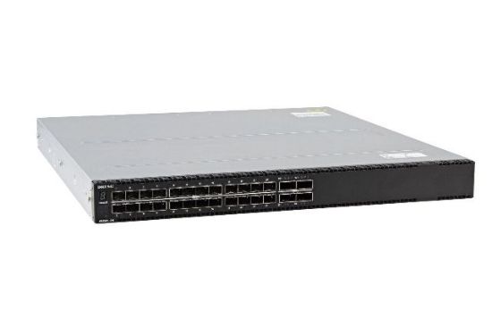 Picture of 210-APHS Dell EMC S5224f-on 24 Port 24x Sfp28 25Gbe 4x 100gbe Qsfp28 Os10 Switch With 2x Psu. Refurbished.