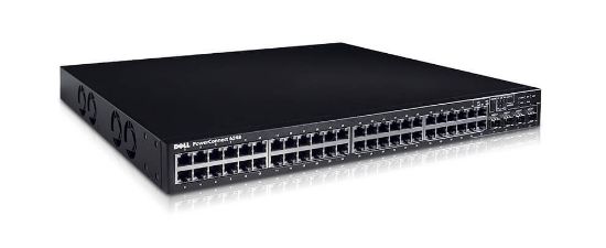 Picture of 225-2155 Dell Powerconnect 6248P POE Gigabit 48 Ports Switch. Refurbished.