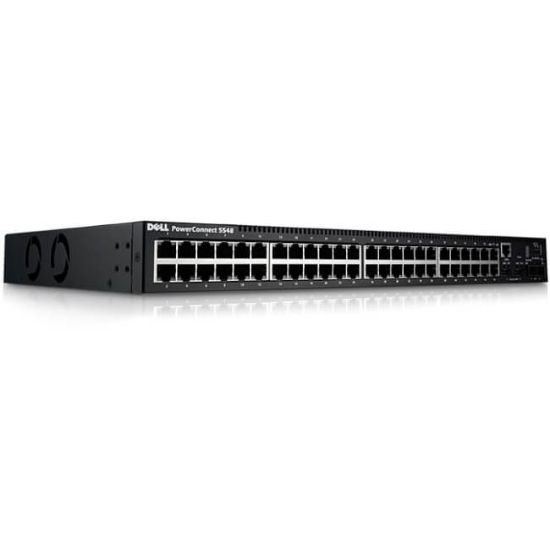 Picture of 225-2156 Dell Powerconnect 6248 48 Port Gigabit Switch. Refurbished.
