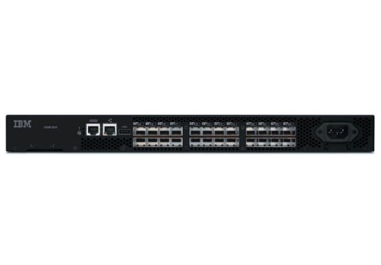 Picture of 2498-B24 IBM System Storage SAN24B 4 Switch 8GB Fibre Channel. New Bulk Pack.
