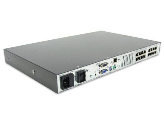 Picture of 262586-B21 HPE 16-ports Ip Console KVM Switch 3x1x16 Rack Mountable | Refurbished