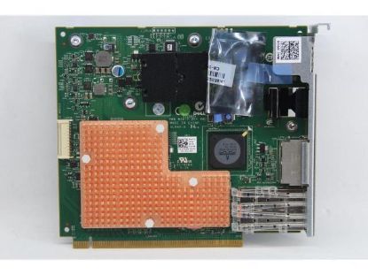 Picture of 330-7445 Dell Broadcom 57711 2 X 10GBE SFP + 5709 2 X 1GB NIC For Poweredge R910, Two Small Form Factor Pluggable Transceiver Slots. Refurbished.