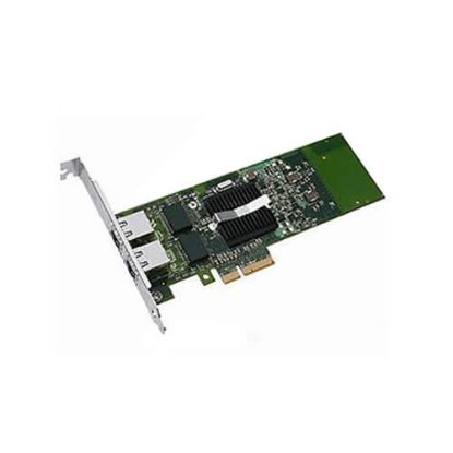 Picture of 33KRM Dell I350 Dual Port Low Profile PCIE NIC. Refurbished.
