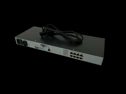 Picture of 396630-001 HP KVM 1U CAT5 RJ-45 Connectors Server Console 8 Ports Switch | Refurbished