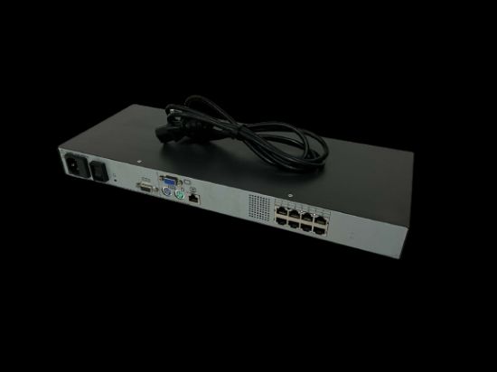 Picture of 396630-001 HP KVM 1U CAT5 RJ-45 Connectors Server Console 8 Ports Switch | Refurbished
