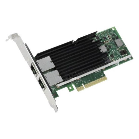 Picture of 3DFV8 Dell Intel 10GBPS X540-T2 Dual-Port 10GB PCI-E 10GBase-T PCI-E Low-Profile | Refurbished