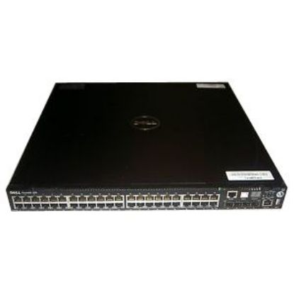 Picture of 3XTH7 Dell 44 Port 10/100/1000 Base-T With 4 SFP Ports and 2 Expansion Module Slots, 1 AC Power Supply and 2 Fan Units With Airflow From Utility Panel To I/O Panel. Refurbished