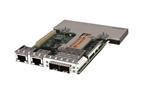 Picture of 407-0021 Dell Broadcom 57840S Quad Port 10GB SFP+ DA R Series Daughtercar. Refurbished.